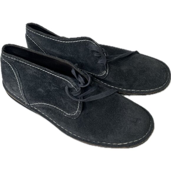 John Varvatos Star USA Gray Suede Portland Chukka Boot Mens Size 11M - Picture 2 of 9